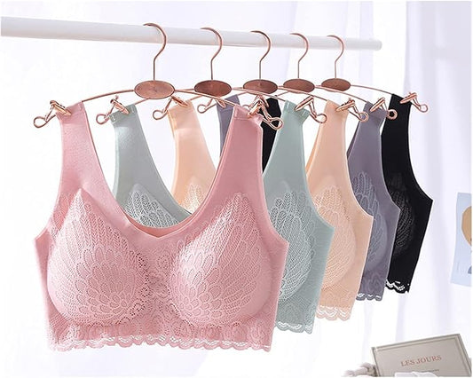 New Arrivals Thai Latex Bra Women One Piece Wire Free Seamless Underwear Comfortable Bras